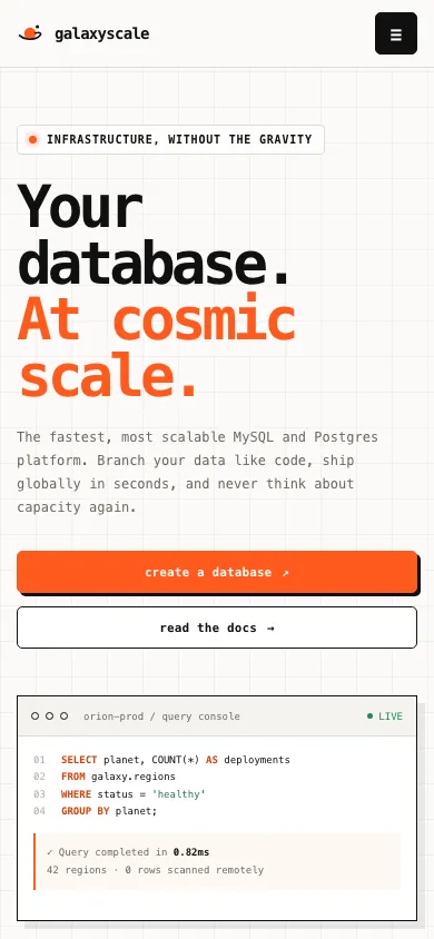 Generated mobile UI