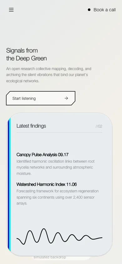 模型生成 UI 的手机截图