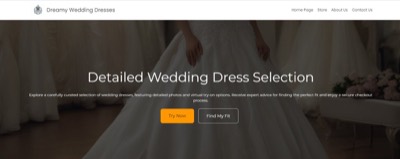 AI 婚纱购物与虚拟试穿网站