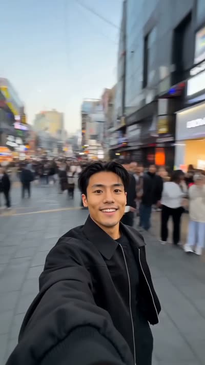 写实男性网红故事板