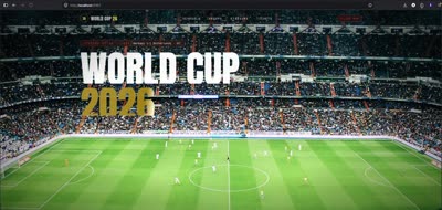 电影感 FIFA 世界杯网站
