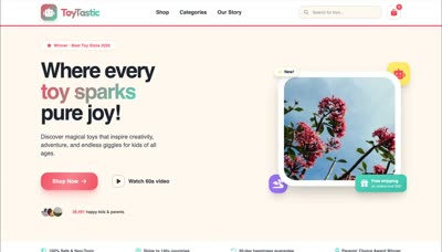 Grok 4.3 奶油色电商网站